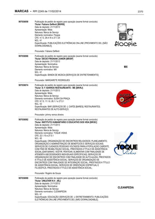 RPI - Marcas 2249 "Vervs Consultoria" 
