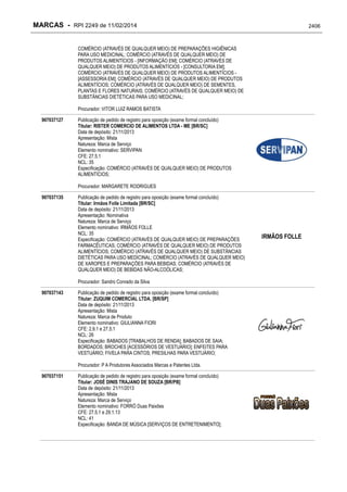 RPI - Marcas 2249 "Vervs Consultoria" 