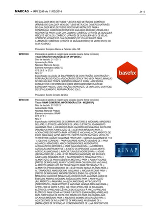 RPI - Marcas 2249 "Vervs Consultoria" 