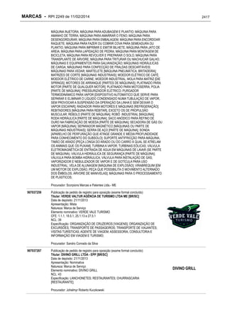 RPI - Marcas 2249 "Vervs Consultoria" 