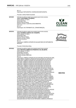 RPI - Marcas 2249 "Vervs Consultoria" 