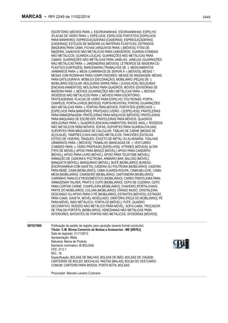 RPI - Marcas 2249 "Vervs Consultoria" 