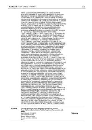 RPI - Marcas 2249 "Vervs Consultoria" 