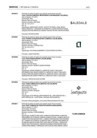 RPI - Marcas 2249 "Vervs Consultoria" 