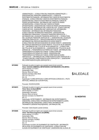 RPI - Marcas 2249 "Vervs Consultoria" 