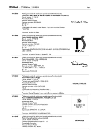 RPI - Marcas 2249 "Vervs Consultoria" 