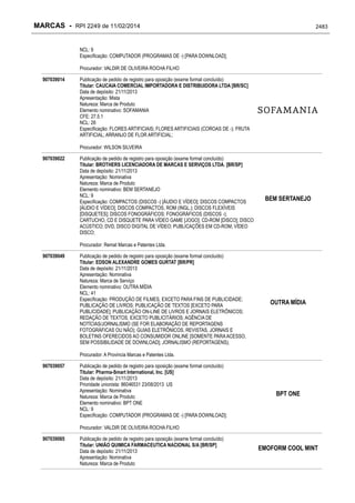 RPI - Marcas 2249 "Vervs Consultoria" 