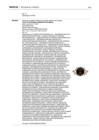 RPI - Marcas 2249 "Vervs Consultoria" 