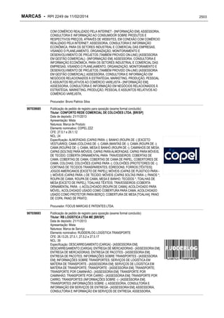 RPI - Marcas 2249 "Vervs Consultoria" 