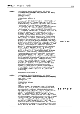 RPI - Marcas 2249 "Vervs Consultoria" 