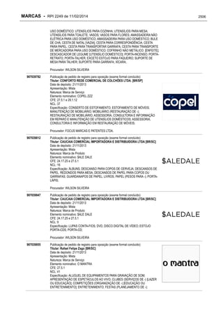 RPI - Marcas 2249 "Vervs Consultoria" 