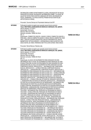 RPI - Marcas 2249 "Vervs Consultoria" 