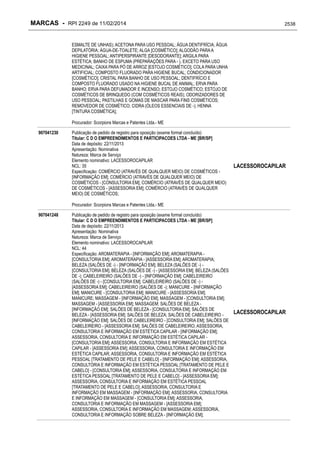 RPI - Marcas 2249 "Vervs Consultoria" 