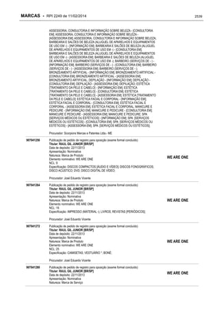 RPI - Marcas 2249 "Vervs Consultoria" 