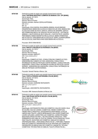 RPI - Marcas 2249 "Vervs Consultoria" 