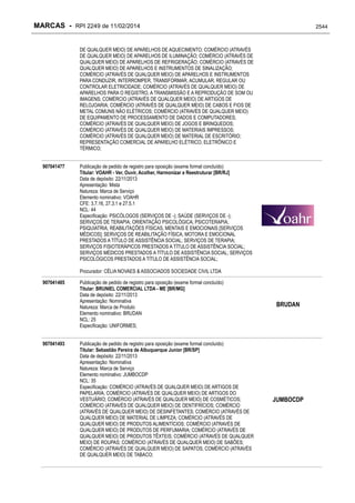 RPI - Marcas 2249 "Vervs Consultoria" 