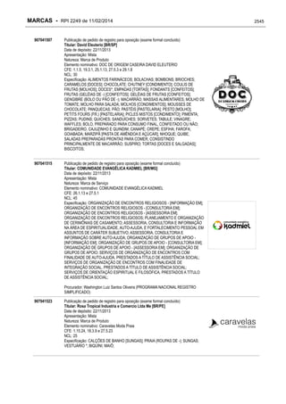 RPI - Marcas 2249 "Vervs Consultoria" 