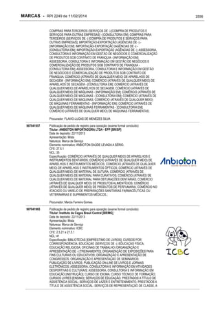 RPI - Marcas 2249 "Vervs Consultoria" 