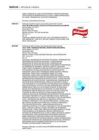 RPI - Marcas 2249 "Vervs Consultoria" 