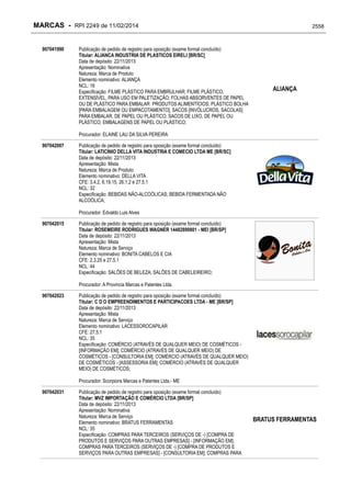 RPI - Marcas 2249 "Vervs Consultoria" 