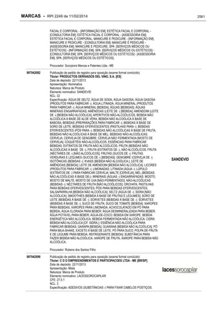 RPI - Marcas 2249 "Vervs Consultoria" 