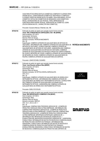 RPI - Marcas 2249 "Vervs Consultoria" 