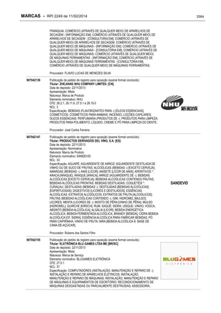 RPI - Marcas 2249 "Vervs Consultoria" 
