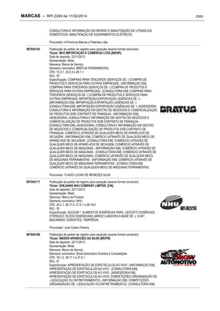 RPI - Marcas 2249 "Vervs Consultoria" 