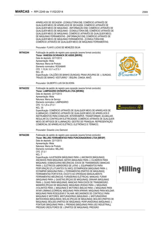 RPI - Marcas 2249 "Vervs Consultoria" 