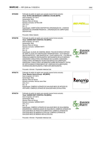 RPI - Marcas 2249 "Vervs Consultoria" 