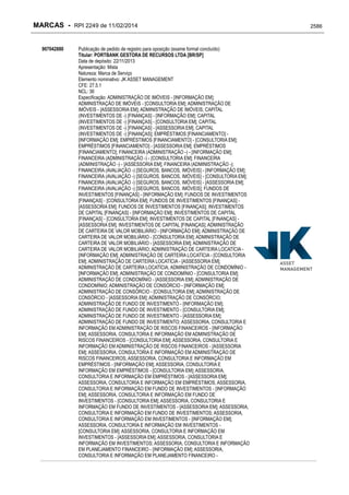 RPI - Marcas 2249 "Vervs Consultoria" 