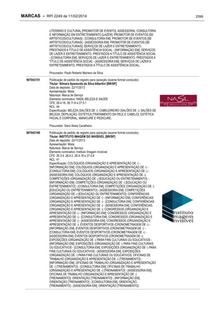 RPI - Marcas 2249 "Vervs Consultoria" 