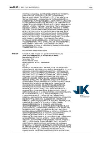 RPI - Marcas 2249 "Vervs Consultoria" 