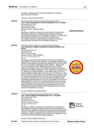 RPI - Marcas 2249 "Vervs Consultoria" 