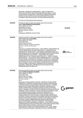 RPI - Marcas 2249 "Vervs Consultoria" 