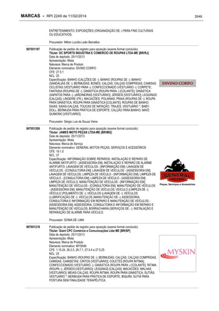 RPI - Marcas 2249 "Vervs Consultoria" 