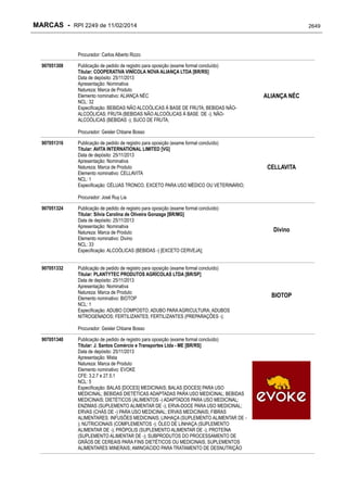 RPI - Marcas 2249 "Vervs Consultoria" 