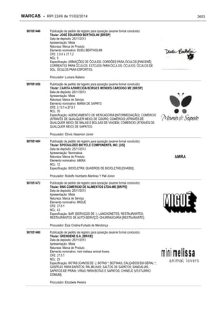 RPI - Marcas 2249 "Vervs Consultoria" 