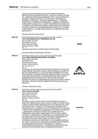 RPI - Marcas 2249 "Vervs Consultoria" 