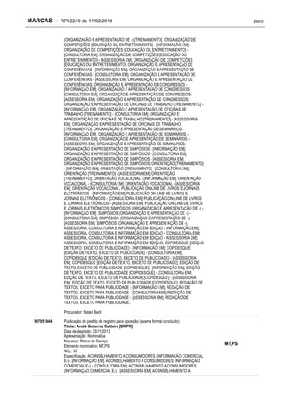 RPI - Marcas 2249 "Vervs Consultoria" 