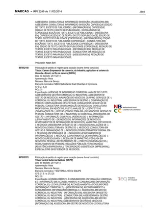 RPI - Marcas 2249 "Vervs Consultoria" 