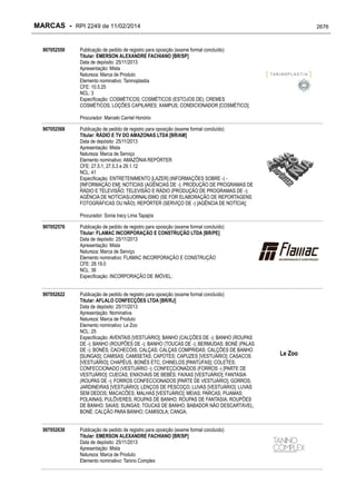 RPI - Marcas 2249 "Vervs Consultoria" 