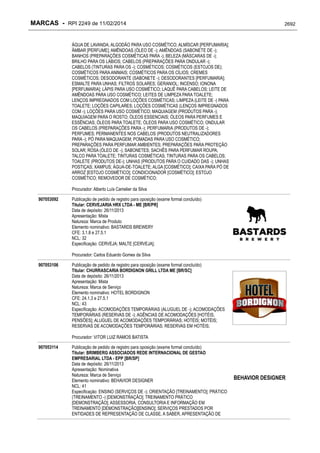 RPI - Marcas 2249 "Vervs Consultoria" 