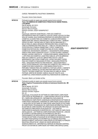 RPI - Marcas 2249 "Vervs Consultoria" 