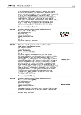 RPI - Marcas 2249 "Vervs Consultoria" 