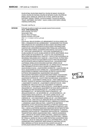 RPI - Marcas 2249 "Vervs Consultoria" 