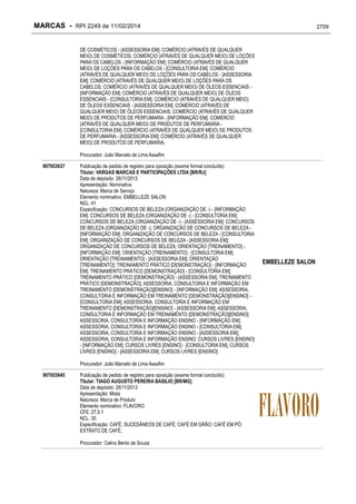 RPI - Marcas 2249 "Vervs Consultoria" 