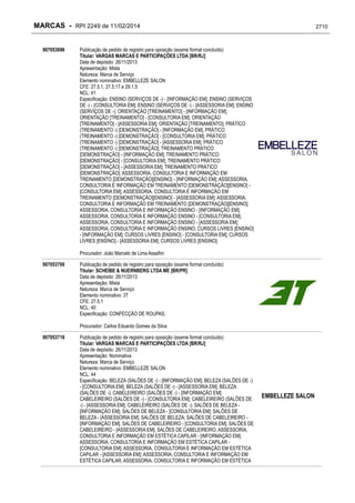 RPI - Marcas 2249 "Vervs Consultoria" 