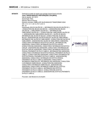 RPI - Marcas 2249 "Vervs Consultoria" 