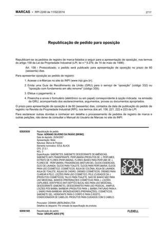 RPI - Marcas 2249 "Vervs Consultoria" 